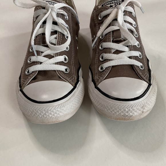 Converse All Star Canvas Sneakers in Grey - Picture 3 of 8